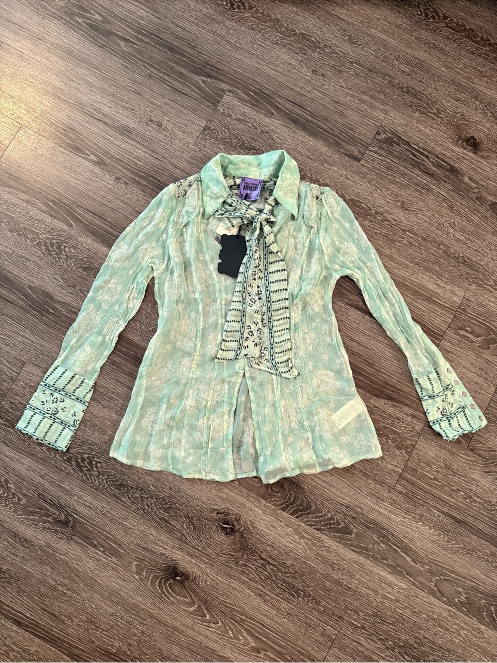 Free People Anna Sui Stevie Top New